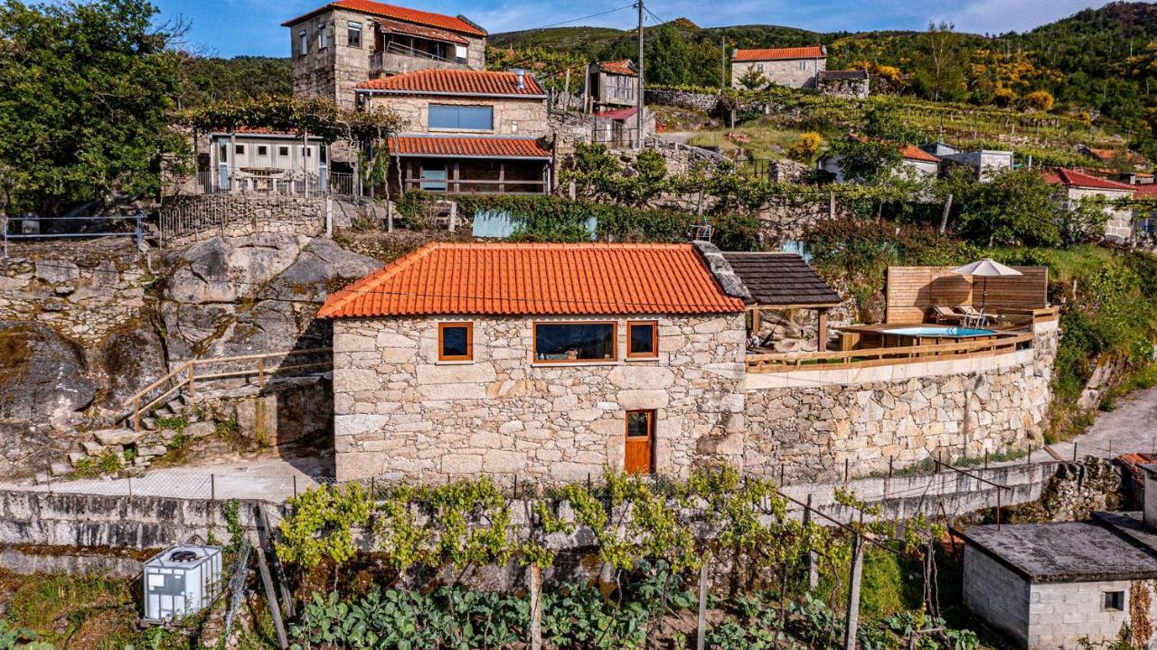 MonçãoChale Dos Penedos, Sossego E Piscina Privada别墅 外观 照片