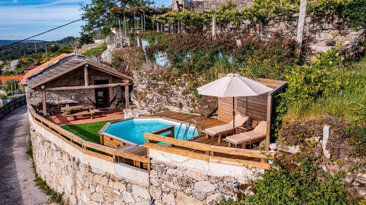 MonçãoChale Dos Penedos, Sossego E Piscina Privada别墅 外观 照片